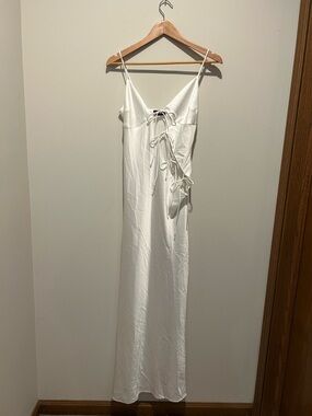 Lioness About A Girl Satin Maxi Dress from Revolve